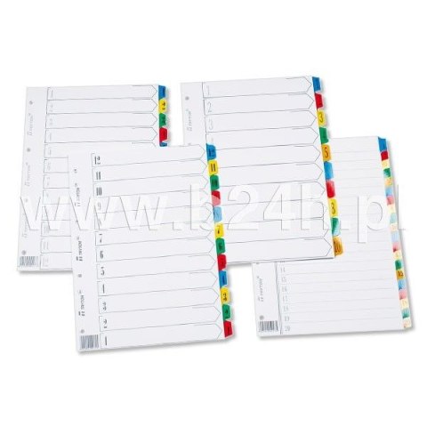 Przekładka numeryczna Tryton A4 biała 170g 12k I-XII (170) Przekładka numeryczna Tryton A4 biała 170g 12k I-XII (170)