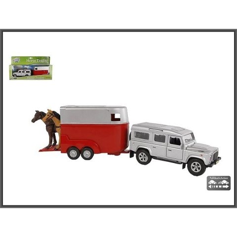 Samochód Hipo Land Rover z przyczepą do transportu koni (521712) Samochód Hipo Land Rover z przyczepą do transportu koni (521712)