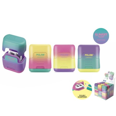 Temperówka Milan Compact Sunset mix plastik (20166224SN) Temperówka Milan Compact Sunset mix plastik (20166224SN)