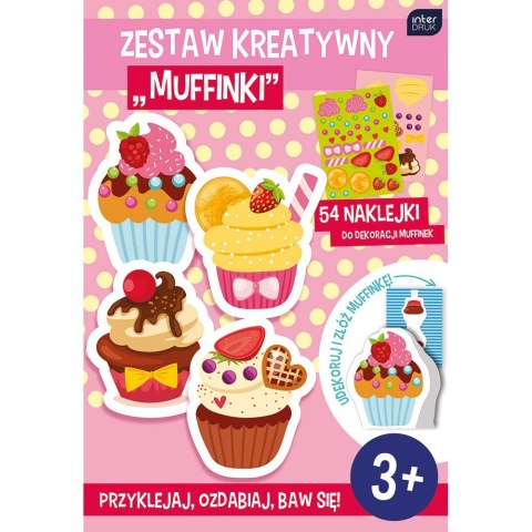 Zestaw plastyczny Interdruk Muffinki (ZESKREMUF) Zestaw plastyczny Interdruk Muffinki (ZESKREMUF)