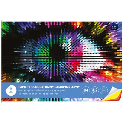 Zeszyt papierów kolorowych Interdruk B4 210g 16k (ZEPAHOB4) Zeszyt papierów kolorowych Interdruk B4 210g 16k (ZEPAHOB4)