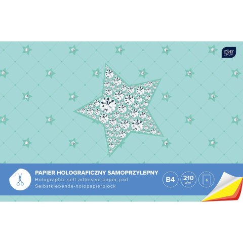Zeszyt papierów kolorowych Interdruk B4 210g 16k (ZEPAHOB4) Zeszyt papierów kolorowych Interdruk B4 210g 16k (ZEPAHOB4)