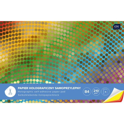 Zeszyt papierów kolorowych Interdruk B4 210g 16k (ZEPAHOB4) Zeszyt papierów kolorowych Interdruk B4 210g 16k (ZEPAHOB4)