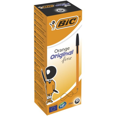 Długopis Bic Orange czarny 0,3mm Długopis Bic Orange czarny 0,3mm