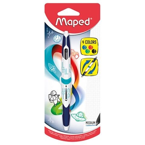 Długopis standardowy Maped BASIC mix 1,0mm (229120) Długopis standardowy Maped BASIC mix 1,0mm (229120)