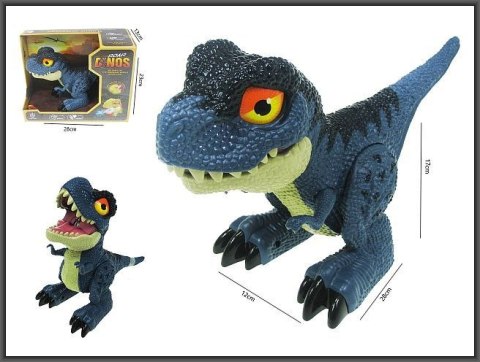 Figurka Hipo Dinozaur funkcyjny ryczy i po otwarciu paszczy świeci światłem i puszcza parę wodną (H13463) Figurka Hipo Dinozaur funkcyjny ryczy i po otwarciu paszczy świeci światłem i puszcza parę wodną (H13463)