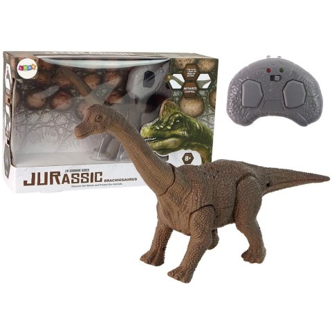 Figurka Lean Dinozaur Zdalnie Sterowany Brąz Brachiosaurus Dźwięk (12432) Figurka Lean Dinozaur Zdalnie Sterowany Brąz Brachiosaurus Dźwięk (12432)