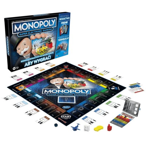 Gra planszowa Hasbro Monopoly Super Electronic Banking (E8978) Gra planszowa Hasbro Monopoly Super Electronic Banking (E8978)