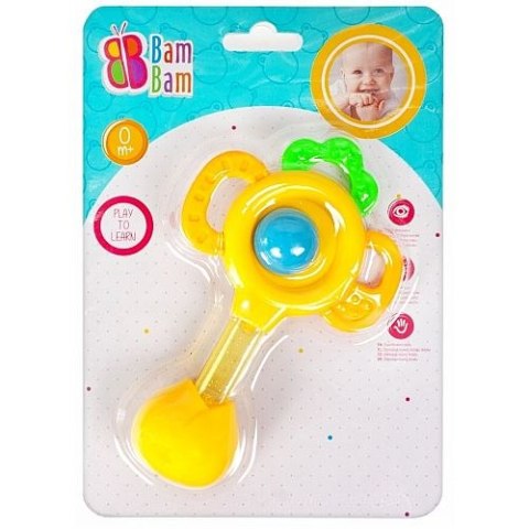 Grzechotka Bam Bam kwiatek (414255) Grzechotka Bam Bam kwiatek (414255)