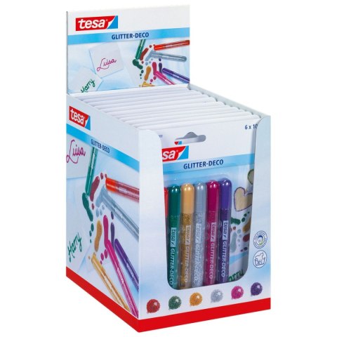 Klej w płynie Tesa Glitter Deco (59900-00000-04 TS) Klej w płynie Tesa Glitter Deco (59900-00000-04 TS)