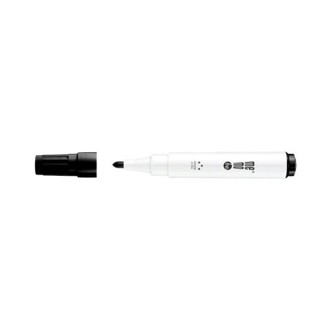Marker permanentny Memobe czarny, czarny 3,0mm okrągła końcówka (MM350-02) Marker permanentny Memobe czarny, czarny 3,0mm okrągła końcówka (MM350-02)