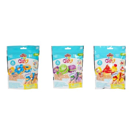 Masa plastyczna dla dzieci Playdoh Air Clay Cupcake Donut Macaroon ciasteczka mix (88725) Masa plastyczna dla dzieci Playdoh Air Clay Cupcake Donut Macaroon ciasteczka mix (88725)