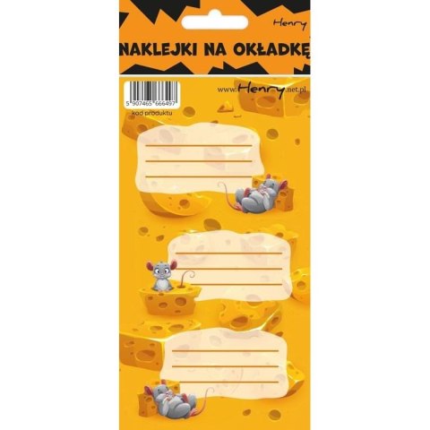 Naklejka na zeszyt Henry Ser (5907465666497) Naklejka na zeszyt Henry Ser (5907465666497)