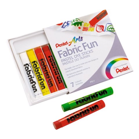 PTS Zestaw pasteli do tkanin z torbą Pentel PTS Zestaw pasteli do tkanin z torbą Pentel