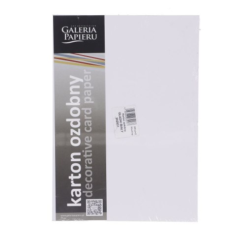 Papier ozdobny (wizytówkowy) Galeria Papieru gładki A4 biały 200g (202831) Papier ozdobny (wizytówkowy) Galeria Papieru gładki A4 biały 200g (202831)