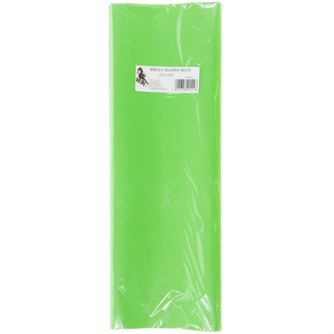 Bibuła gładka zielona jasna gładka zielona 700mm x 500mm (22) Bibuła gładka zielona jasna gładka zielona 700mm x 500mm (22)