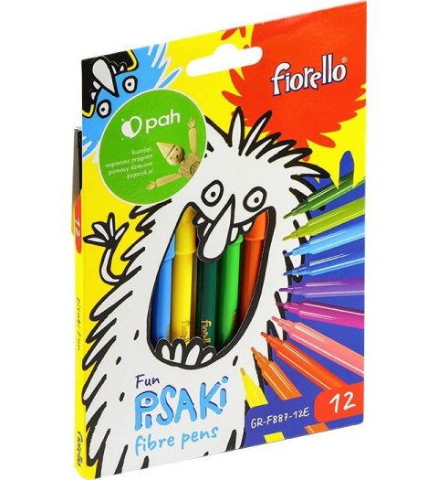 Flamaster Fiorello Fun 12 kol. (160-2313) Flamaster Fiorello Fun 12 kol. (160-2313)