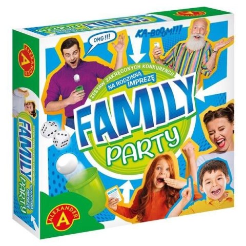 Gra edukacyjna Alexander FAMILY PARTY/ ZESTAW GIER Gra edukacyjna Alexander FAMILY PARTY/ ZESTAW GIER