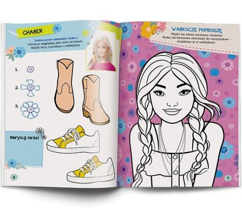 Książeczka edukacyjna Ameet Barbie™. Kwiaty (KWI 1101) Książeczka edukacyjna Ameet Barbie™. Kwiaty (KWI 1101)