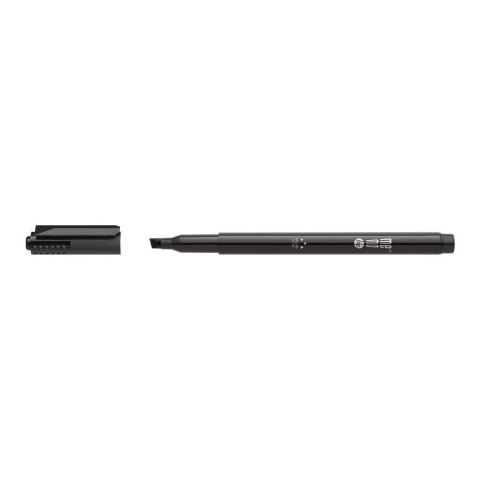Marker permanentny Memobe czarny, czarny 1-3mm fibrowa końcówka (MM253-02) Marker permanentny Memobe czarny, czarny 1-3mm fibrowa końcówka (MM253-02)