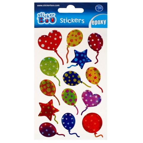 Naklejka (nalepka) Stickerboo S-Boo Epoxy Balony (493728) Naklejka (nalepka) Stickerboo S-Boo Epoxy Balony (493728)