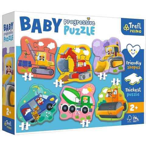 Puzzle Trefl Amscar Films Bing baby Pojazdy (44004) Puzzle Trefl Amscar Films Bing baby Pojazdy (44004)