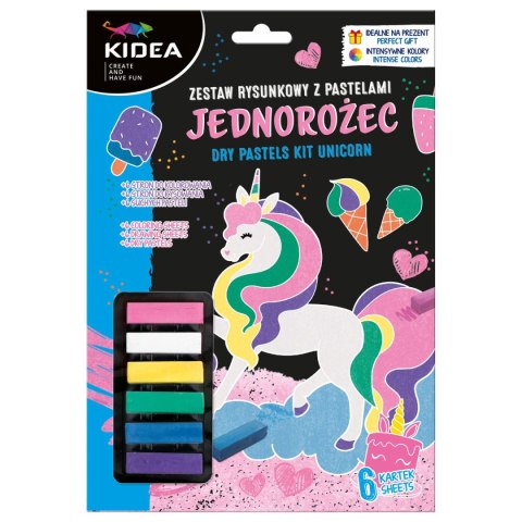 Zestaw kreatywny Derform Kidea ZESTAW RYS.Z PASTELAMI (ZRPJKA) Zestaw kreatywny Derform Kidea ZESTAW RYS.Z PASTELAMI (ZRPJKA)
