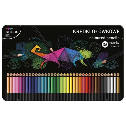 Kredki ołówkowe Kidea 36 kol. (KTMP36KA) Kredki ołówkowe Kidea 36 kol. (KTMP36KA)