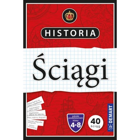 Książeczka edukacyjna Demart ściąga historia Książeczka edukacyjna Demart ściąga historia
