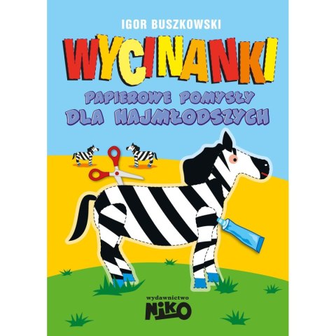 Książeczka edukacyjna Niko Wycinanki dla dzieci Książeczka edukacyjna Niko Wycinanki dla dzieci