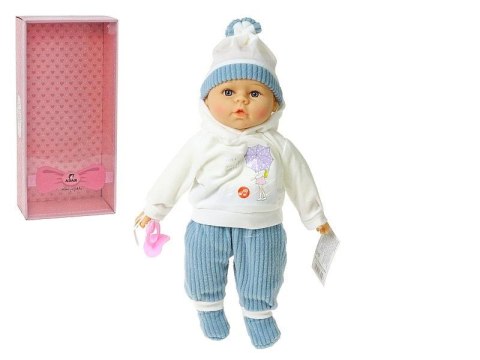 Lalka Adar bobas z polskim głosem, śpiewa i mówi po polsku; Box [mm:] 350 (572164)