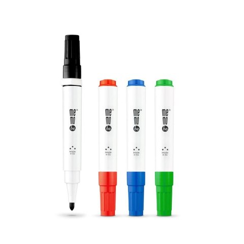 Marker suchościeralny Memobe zielony, zielony 1-3mm okrągła końcówka (MM350-04) Marker suchościeralny Memobe zielony, zielony 1-3mm okrągła końcówka (MM350-04)