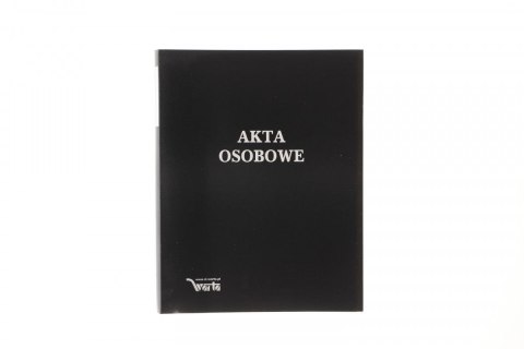 Teczka do akt osobowych Warta zadrukowana ABCDE A4 czarny (021824-339-047) Teczka do akt osobowych Warta zadrukowana ABCDE A4 czarny (021824-339-047)