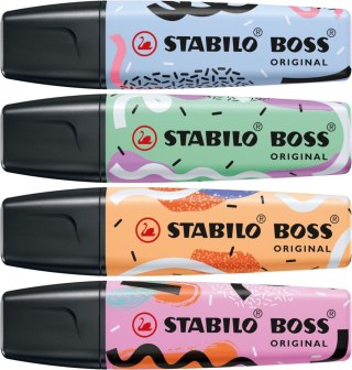 Zakreślacz Stabilo BOSS vy ju Schinee 4kol 101-105 4006381597180, mix (70/4-1-101-5)