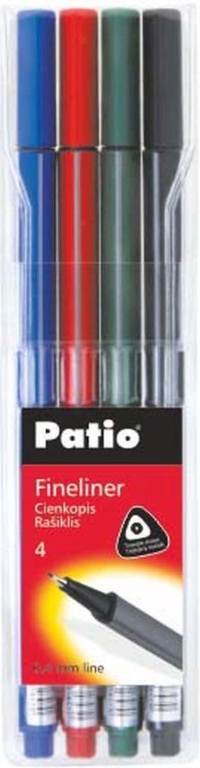 Cienkopis, mix 0,4mm 4kol. Cienkopis, mix 0,4mm 4kol.