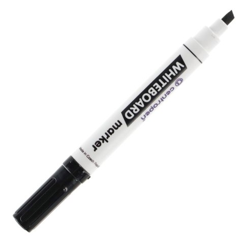 Marker suchościeralny Centropen, czarny 1,0-4,5mm ścięta końcówka Marker suchościeralny Centropen, czarny 1,0-4,5mm ścięta końcówka