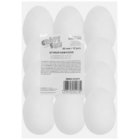 Ozdoba styropianowa Craft With Fun (531873) Ozdoba styropianowa Craft With Fun (531873)