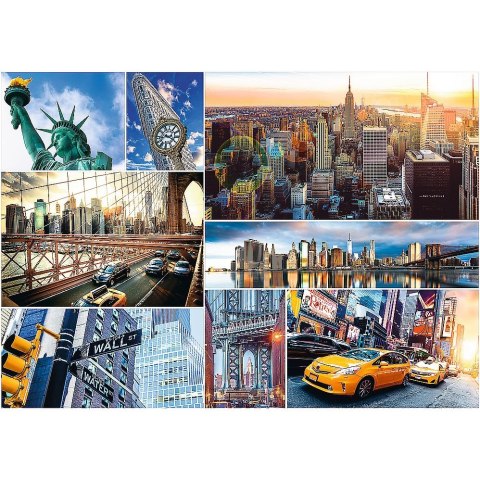 Puzzle Trefl nowy jork kolaż 4000 el. (45006) Puzzle Trefl nowy jork kolaż 4000 el. (45006)