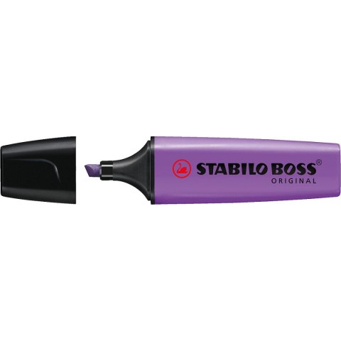 Zakreślacz Stabilo BOSS, lawendowy 2,0-5,0mm (70/55) Zakreślacz Stabilo BOSS, lawendowy 2,0-5,0mm (70/55)