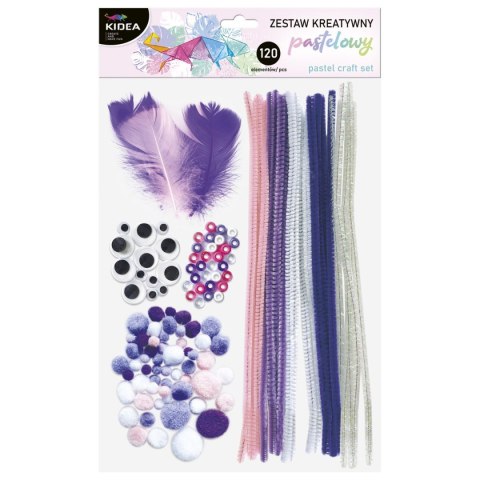 Zestaw kreatywny Derform Pastelowy (PZK120KA) Zestaw kreatywny Derform Pastelowy (PZK120KA)