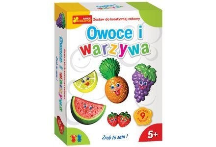 Zestaw kreatywny Ranok Creative PRACA Z GIPSEM WARZYWA I OWOCE (03170) Zestaw kreatywny Ranok Creative PRACA Z GIPSEM WARZYWA I OWOCE (03170)