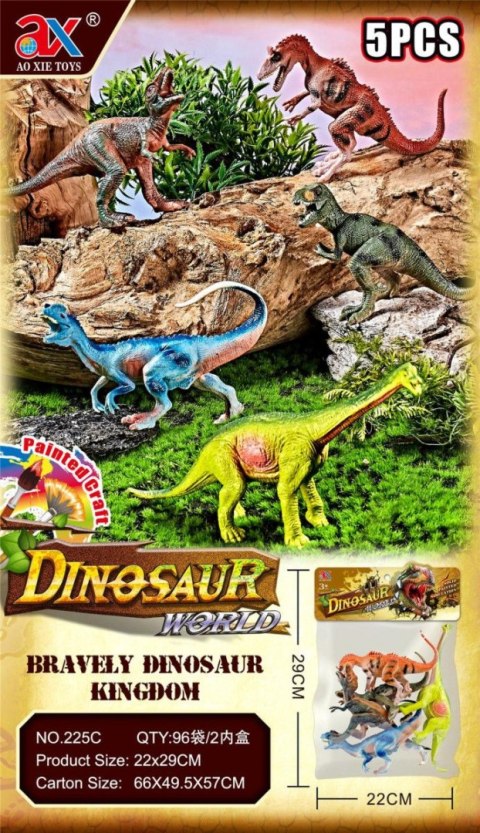 Figurka Ciuciubabka dinozaury mix 5 szt. (101344) Figurka Ciuciubabka dinozaury mix 5 szt. (101344)