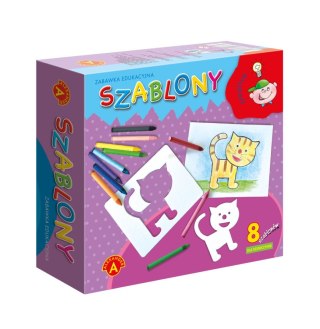 Gra edukacyjna Alexander szablony dla dziewczynek (5906018005783)