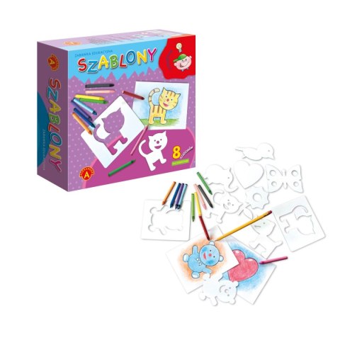 Gra edukacyjna Alexander szablony dla dziewczynek (5906018005783) Gra edukacyjna Alexander szablony dla dziewczynek (5906018005783)