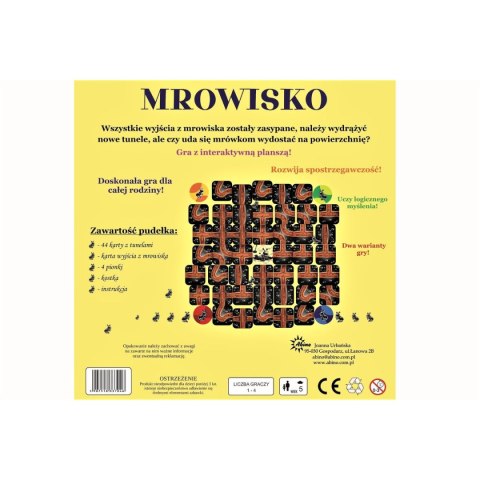 Gra planszowa Abino MROWISKO MROWISKO Gra planszowa Abino MROWISKO MROWISKO