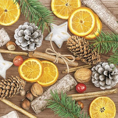 Serwetki Pol-mak Boże narodzenie mix bibuła [mm:] 330x330 (SL GW)
