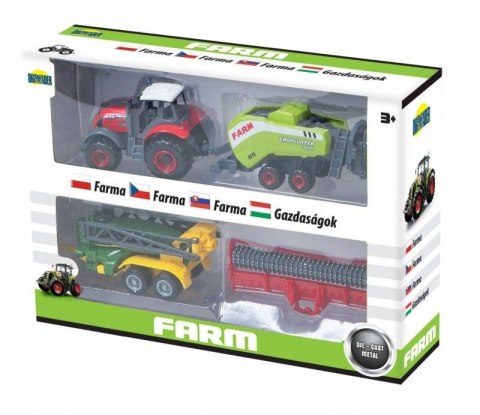 Traktor Dromader zestaw farma (130-02477) Traktor Dromader zestaw farma (130-02477)