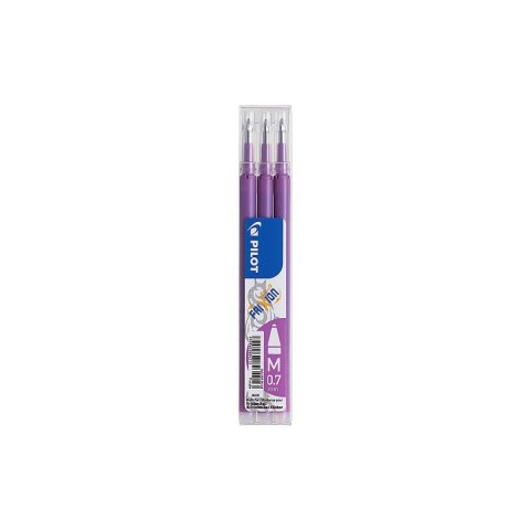 Wkład do pióra kulkowego Pilot Frixion, fioletowy 0,35mm (PIRBLS-FR7-PU-S3) Wkład do pióra kulkowego Pilot Frixion, fioletowy 0,35mm (PIRBLS-FR7-PU-S3)