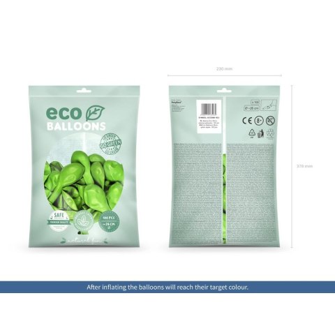 Balon gumowy Partydeco Metalizowane Eco Balloons zielone jabłko 260mm (ECO26M-102J) Balon gumowy Partydeco Metalizowane Eco Balloons zielone jabłko 260mm (ECO26M-102J)