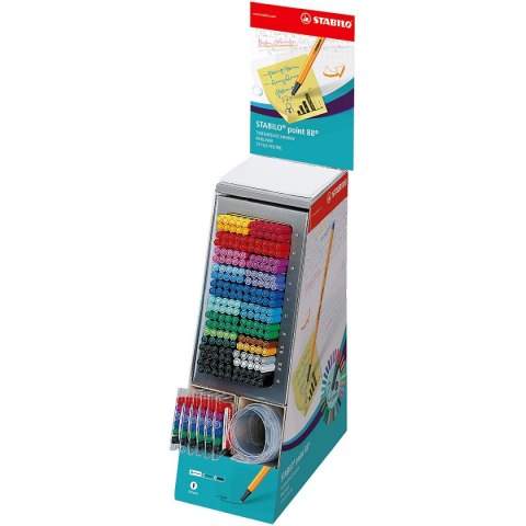 Cienkopis Stabilo Point 88 display 236 szt. (88/236) Cienkopis Stabilo Point 88 display 236 szt. (88/236)